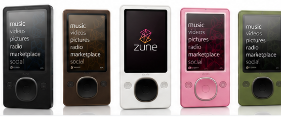 Zune Media Players