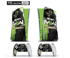 PS5 Disc Skin – Green MW Style Custom PlayStation 5 Slim Disc